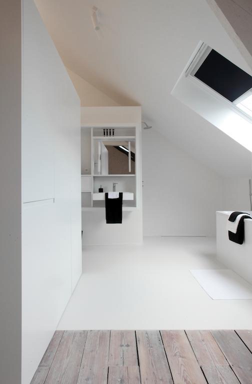 Maison Nationale City Flats & Suites 안트베르펜 객실 사진 Bathroom